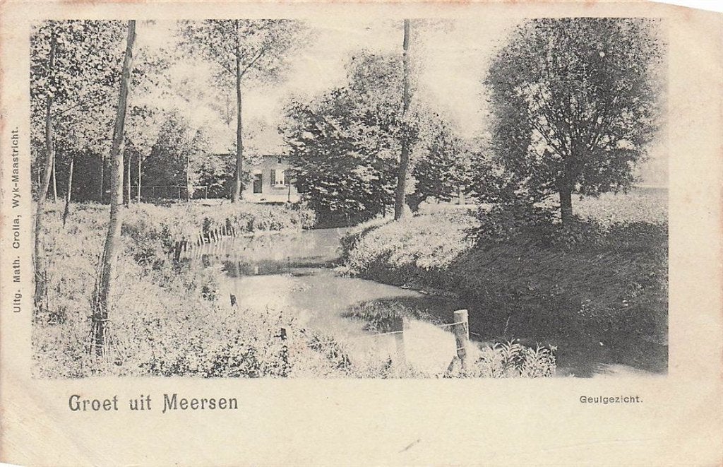 703-078-001 Meerssen Groet uit Meerssen Geulgezicht, Verzenden, Voor 1920, Limburg