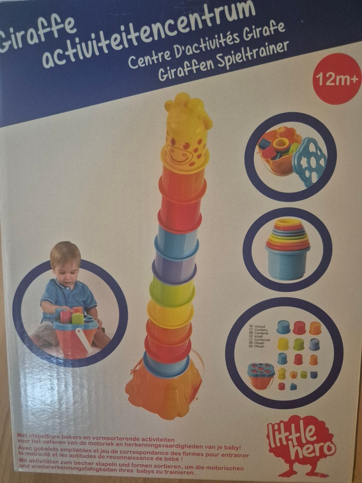 Zgn  stapeltoren playgo/little hero activiteitencentrum, Ophalen of Verzenden, Zo goed als nieuw, Overige typen