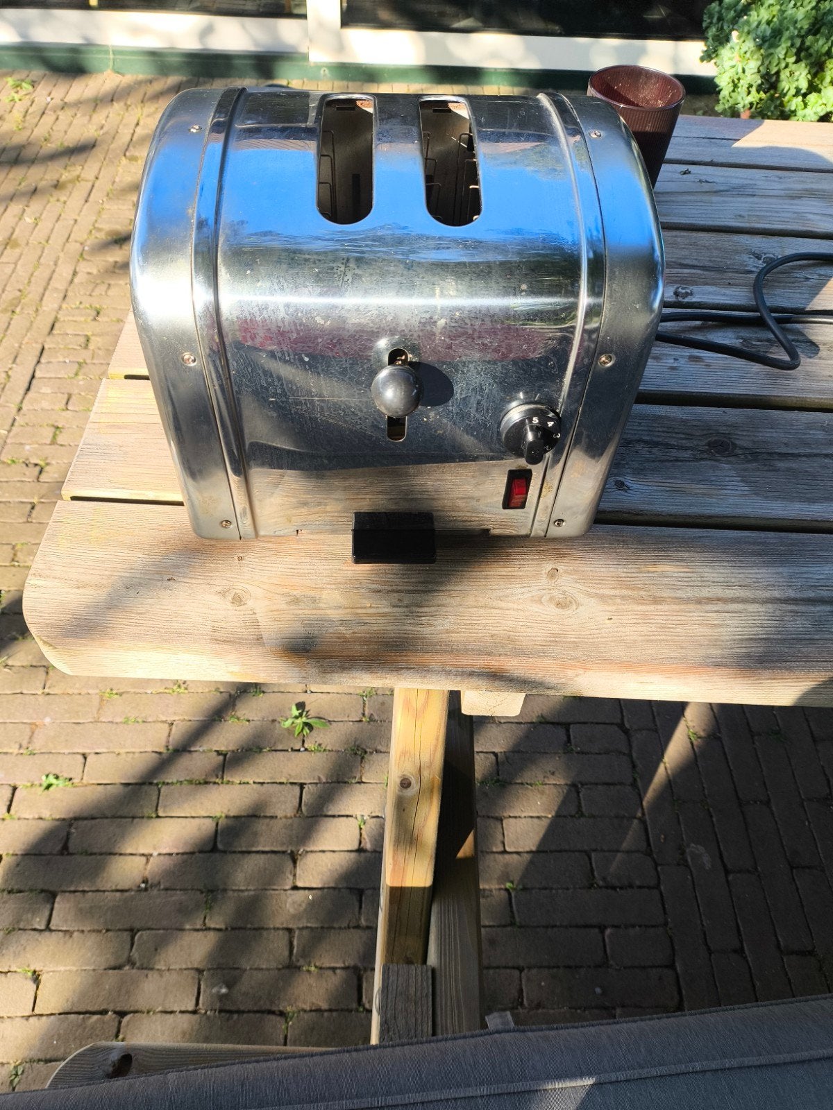 Vintage broodrooster, Witgoed en Apparatuur, Broodroosters, Ophalen, Gebruikt
