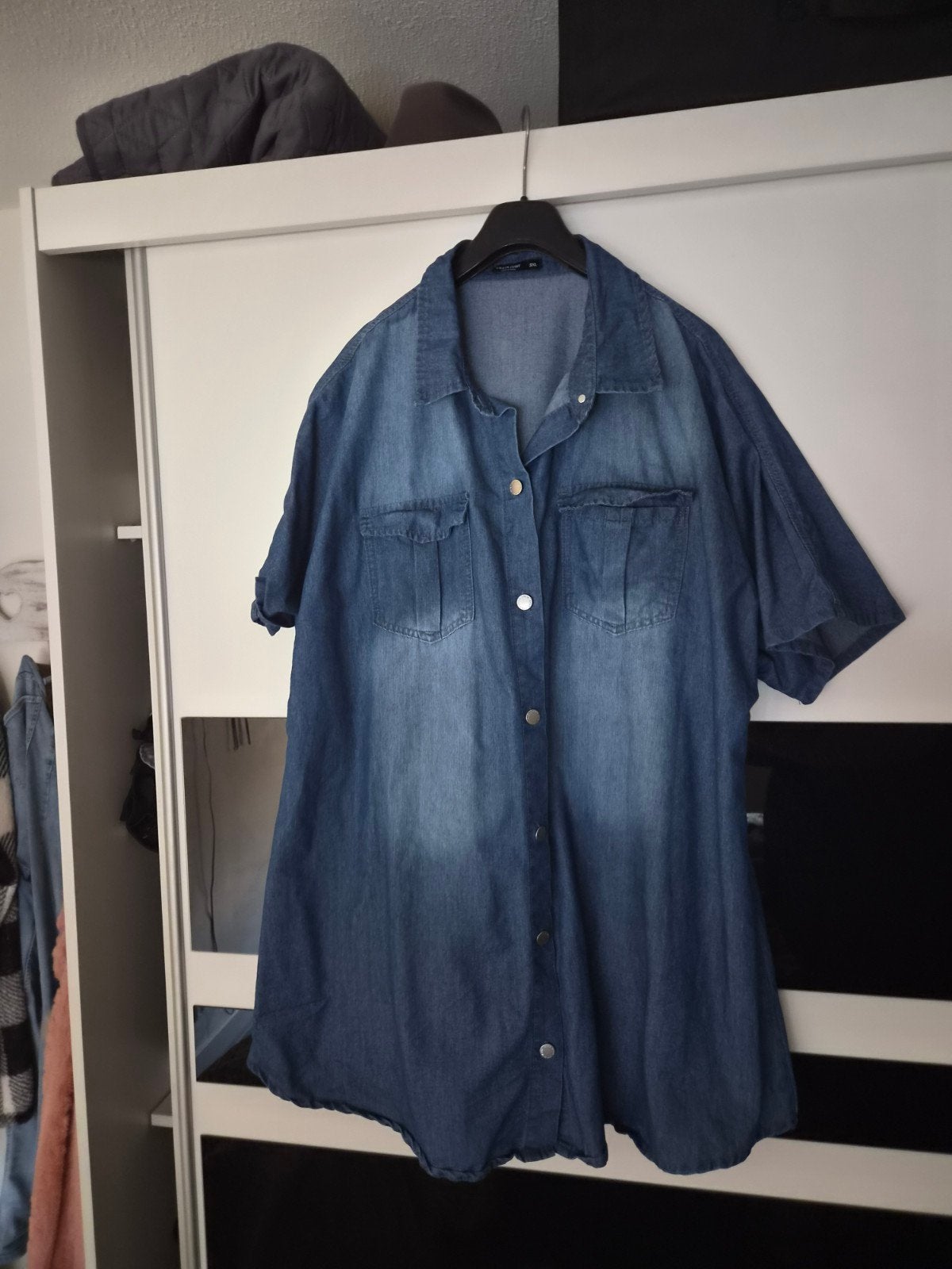 Nieuw spijkerjurkje van Shein Curve, maat 3XL, Kleding | Dames, Blauw, Maat 46/48 (XL) of groter, Nieuw, Ophalen of Verzenden