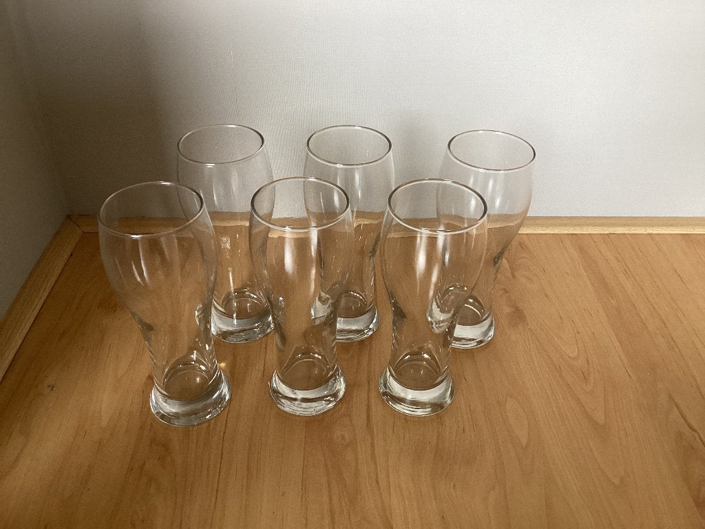 Bierglazen, Ophalen of Verzenden, Zo goed als nieuw, Bierglas