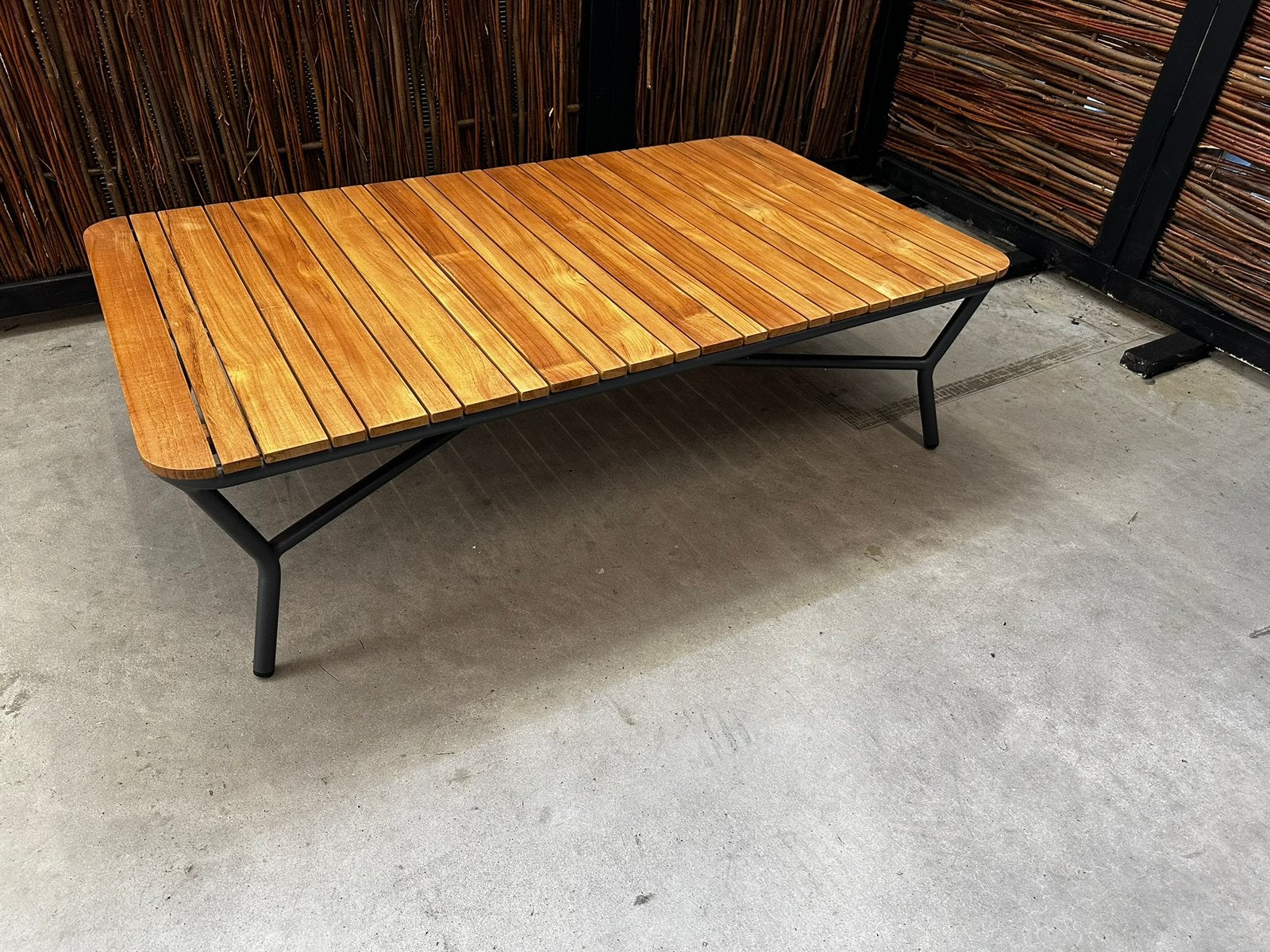Luxe Suns Nappa Lounge / koffie tuintafel aluminium + teak, Ophalen, Roystore.nl@gmail.com, Nieuw, Suns Nappa