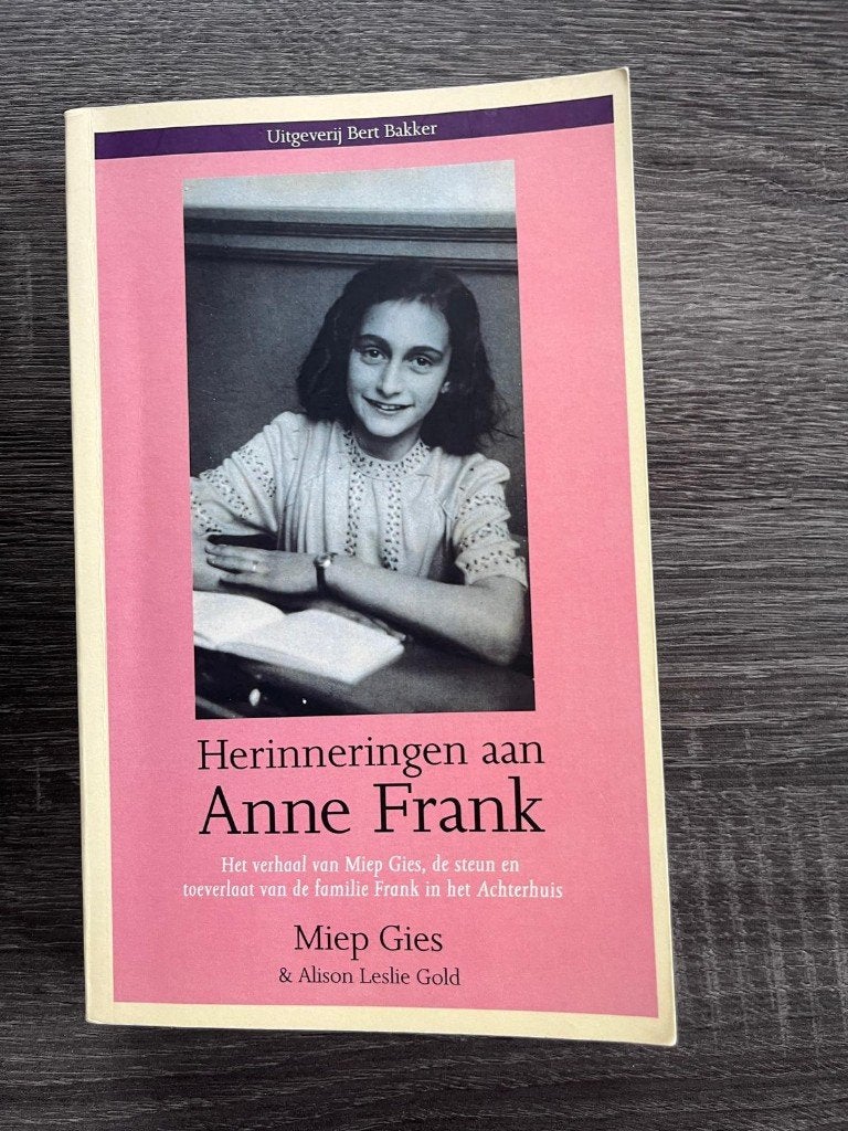Herinneringen aan anne frank - miep gies, Ophalen, Gelezen, Overige