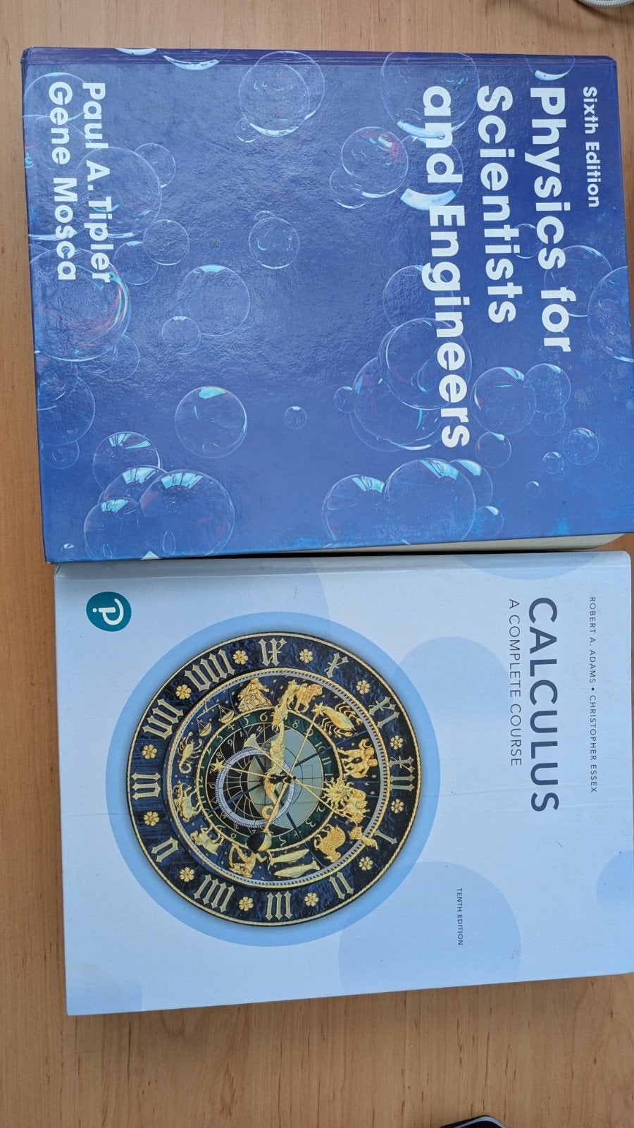 Engineering textbook bundle, Physics + Calculus - 2 book set, Boeken, Ophalen of Verzenden, Beta, Zo goed als nieuw, WO