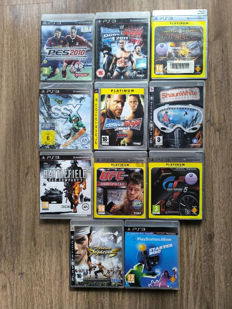 11 ps3 games, Gebruikt, 1 speler, Ophalen of Verzenden, Vanaf 3 jaar