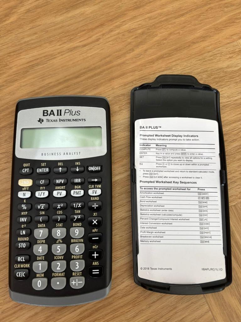 BA 2 Plus rekenmachine, Diversen, Rekenmachines, Ophalen, Zo goed als nieuw