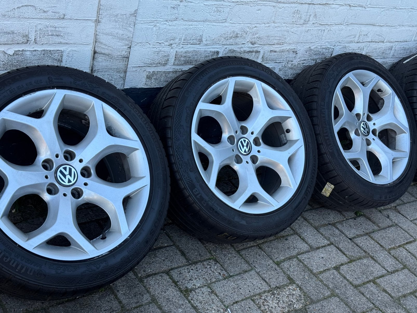 18 inch inch VW   Transporter T5 T6 velgen banden, Ophalen, 18 inch, Banden en Velgen, Winterbanden