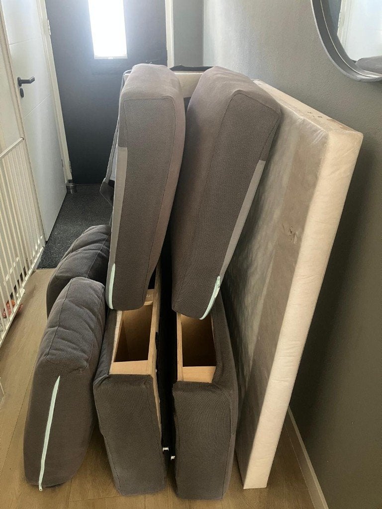 IKEA NORSBORG 2-zitsbank - Uitstekende staat, Ophalen, Gebruikt, 75 tot 100 cm, Tweepersoons
