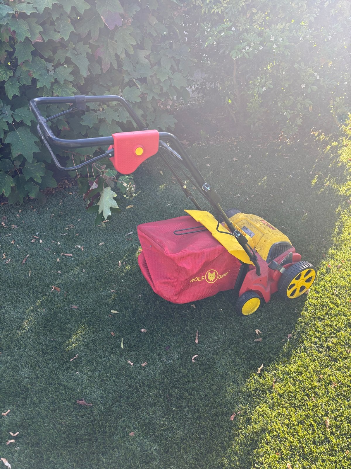 WOLF-Garten VVS 302 E Verticuteermachine - Elektrisch, Tuin en Terras, Ophalen, Cirkelmaaier, Gebruikt, Elektrische grasmaaier