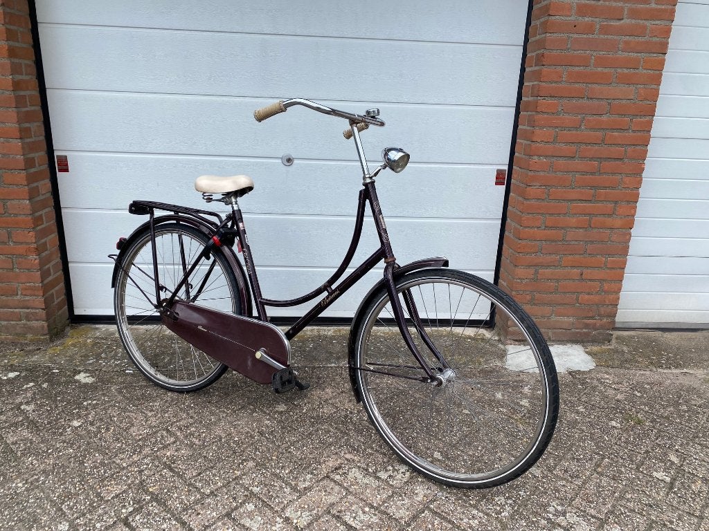 Batavus Old Dutch omafiets mt56 1.70 -1.90 lich.lengte 135,-, Ophalen, Terugtraprem, Batavus, 53 tot 56 cm