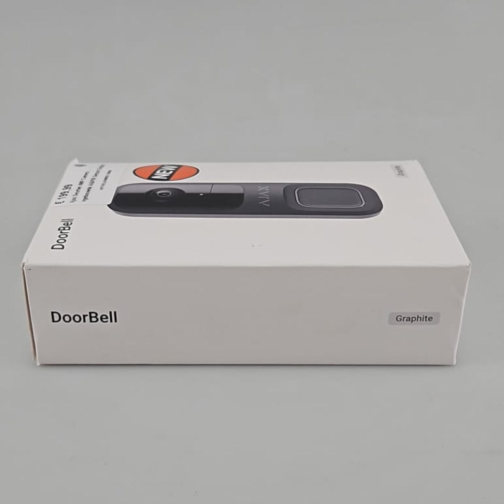 Ajax Deurbel 4MP Camera ingebouwde AI&PIR Sensor Graphite, Flex Ltd., Nieuw, https://flex.com/contact-us, Nobelstraat 10, 5807 GA Oostrum LB, Limburg, Nederland