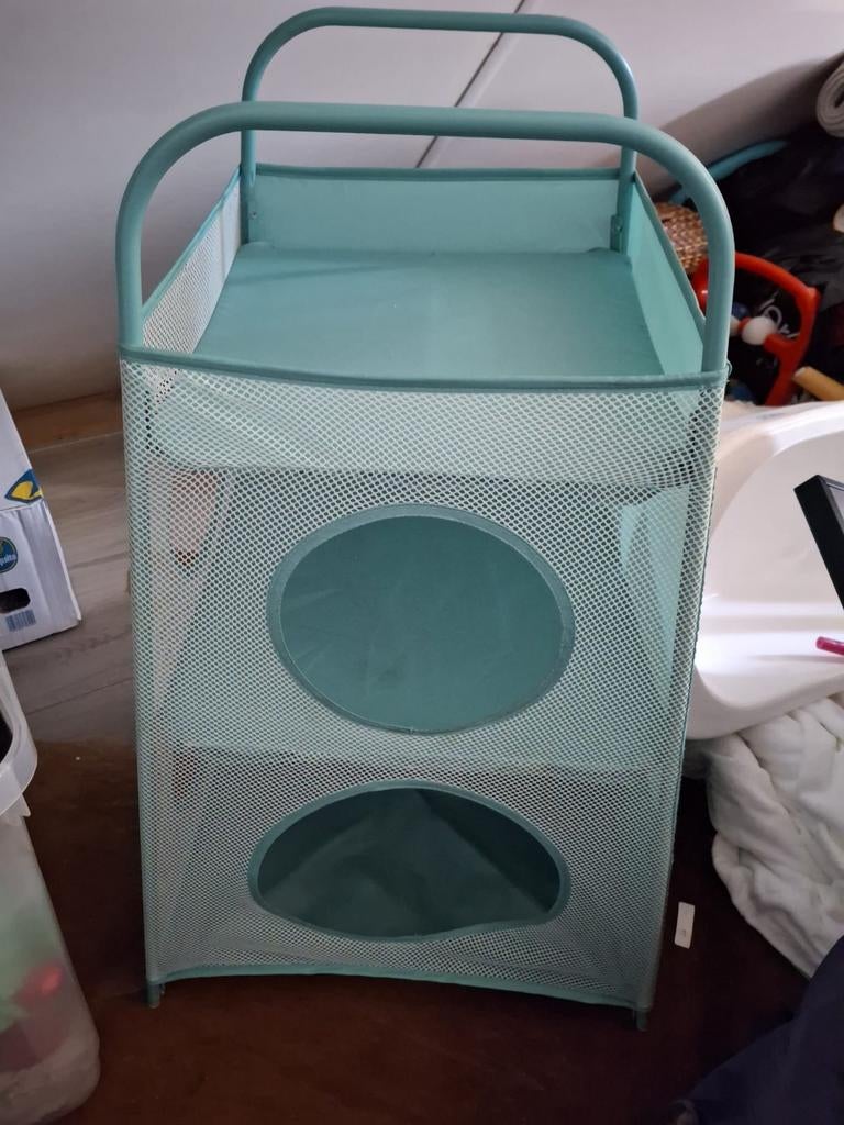 IKEA TIGERFINK Opbergrek - Turquoise, Ophalen, Gebruikt