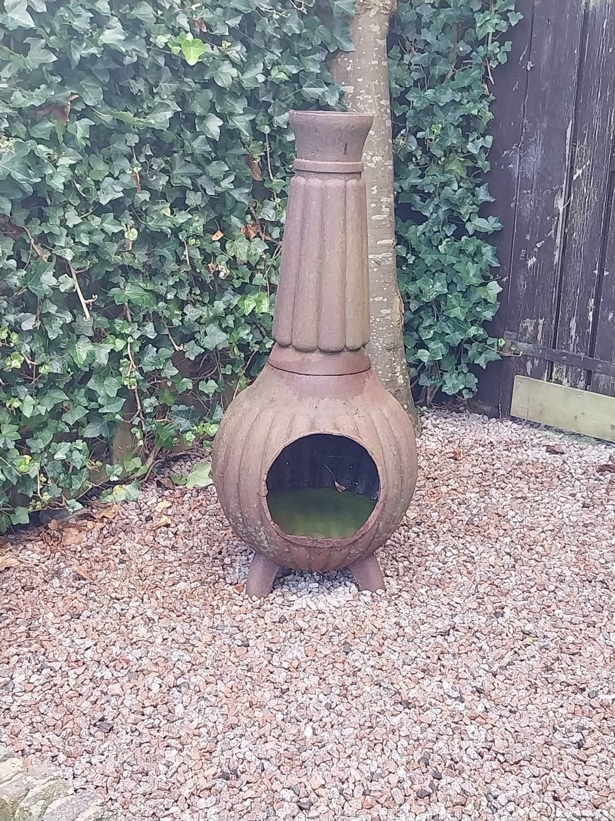 Gietijzeren tuinhaard / vuurkorf, Tuin en Terras, Ophalen of Verzenden, Gebruikt