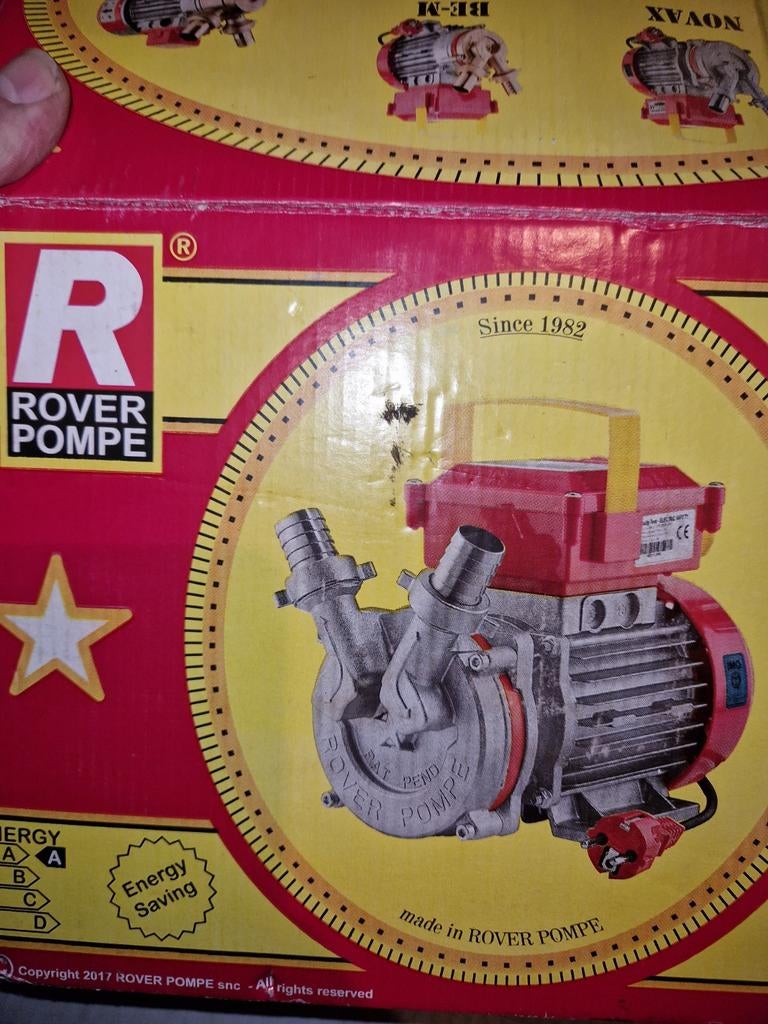 Rover Pompe TR 25 Vloeistofpomp - Nieuw in doos, Ophalen, Nieuw, Dompelpomp