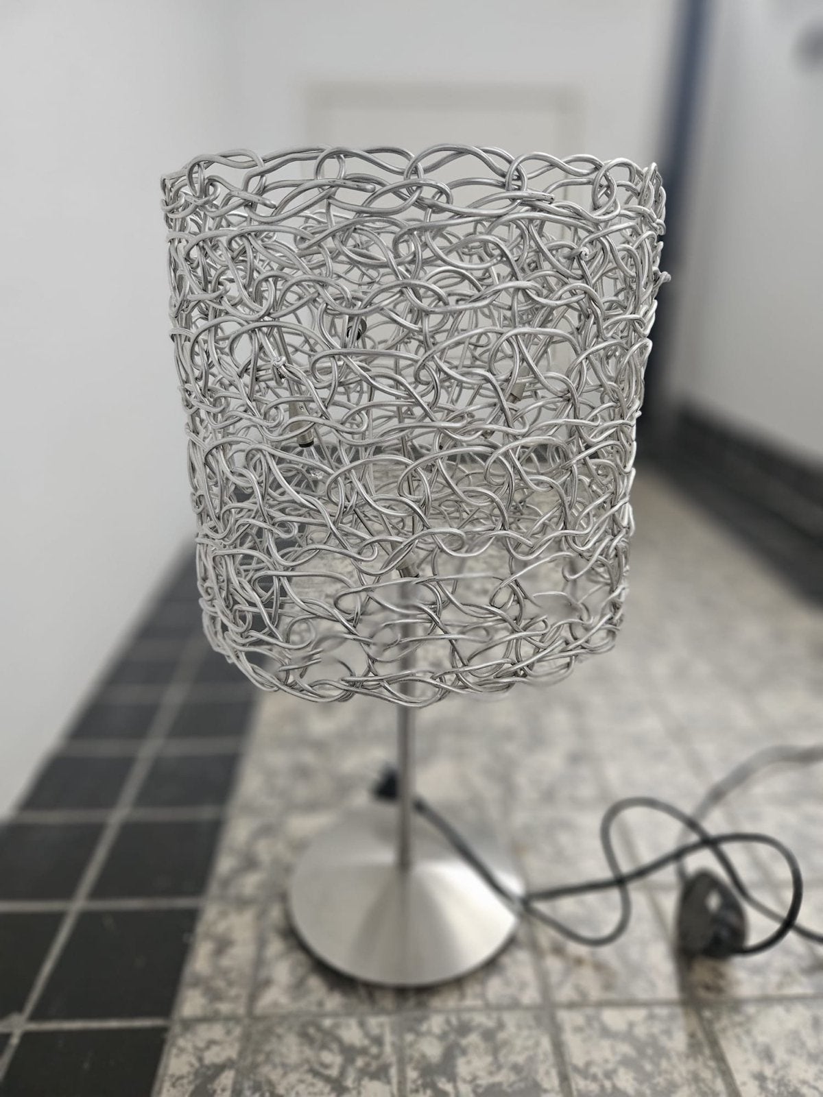 Harco Loor Design Tafellamp - Functioneert Perfect, Ophalen, Overige merken, Zo goed als nieuw, Metaal