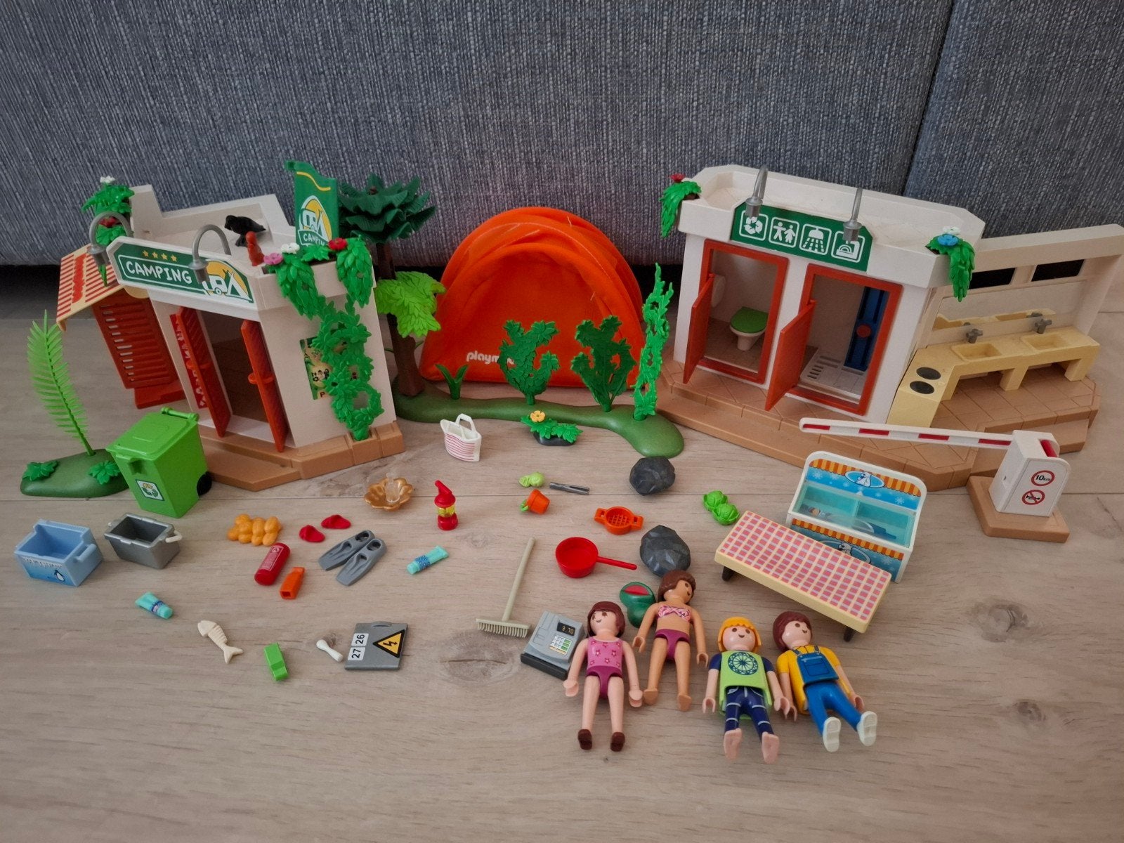 Playmobil Camping set, Kinderen en Baby's, Speelgoed | Playmobil, Ophalen, Gebruikt, Gebouw, Complete set