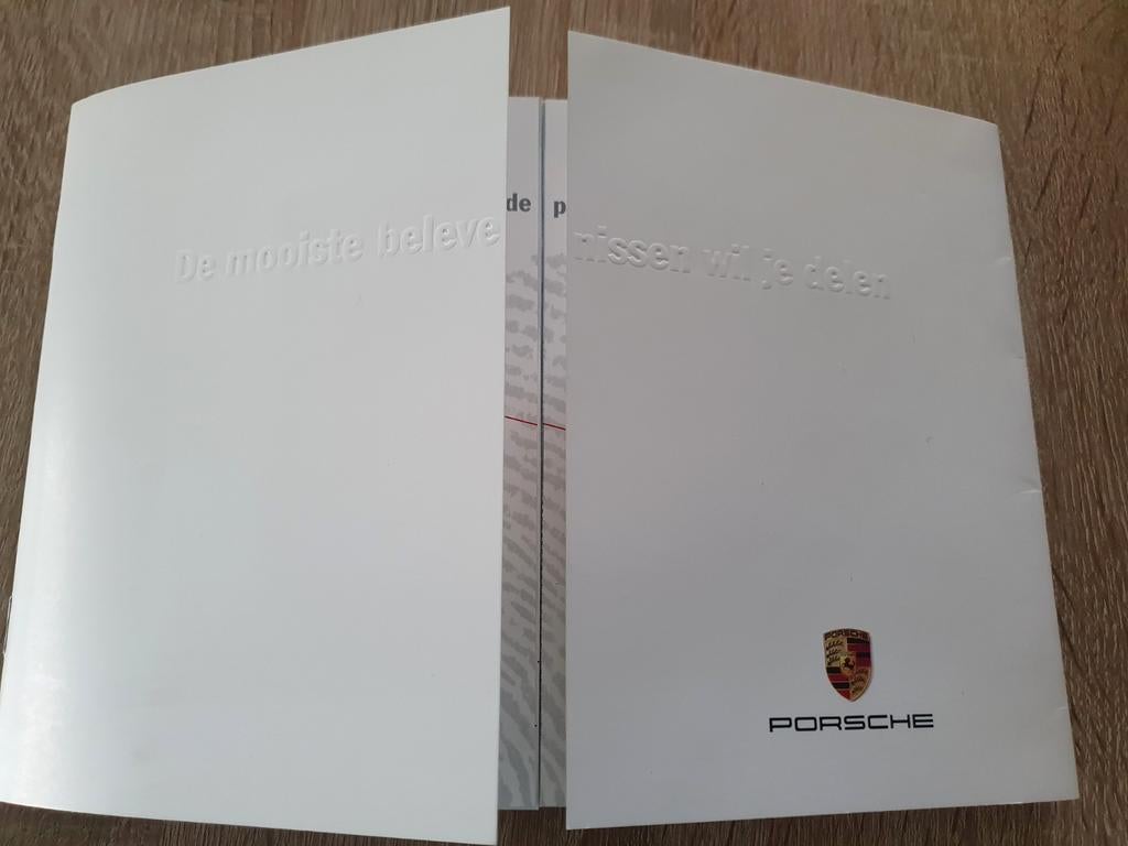 Porsche folder - De mooiste belevenissen, Boeken, Auto's | Folders en Tijdschriften, Gelezen, Porsche, Ophalen of Verzenden