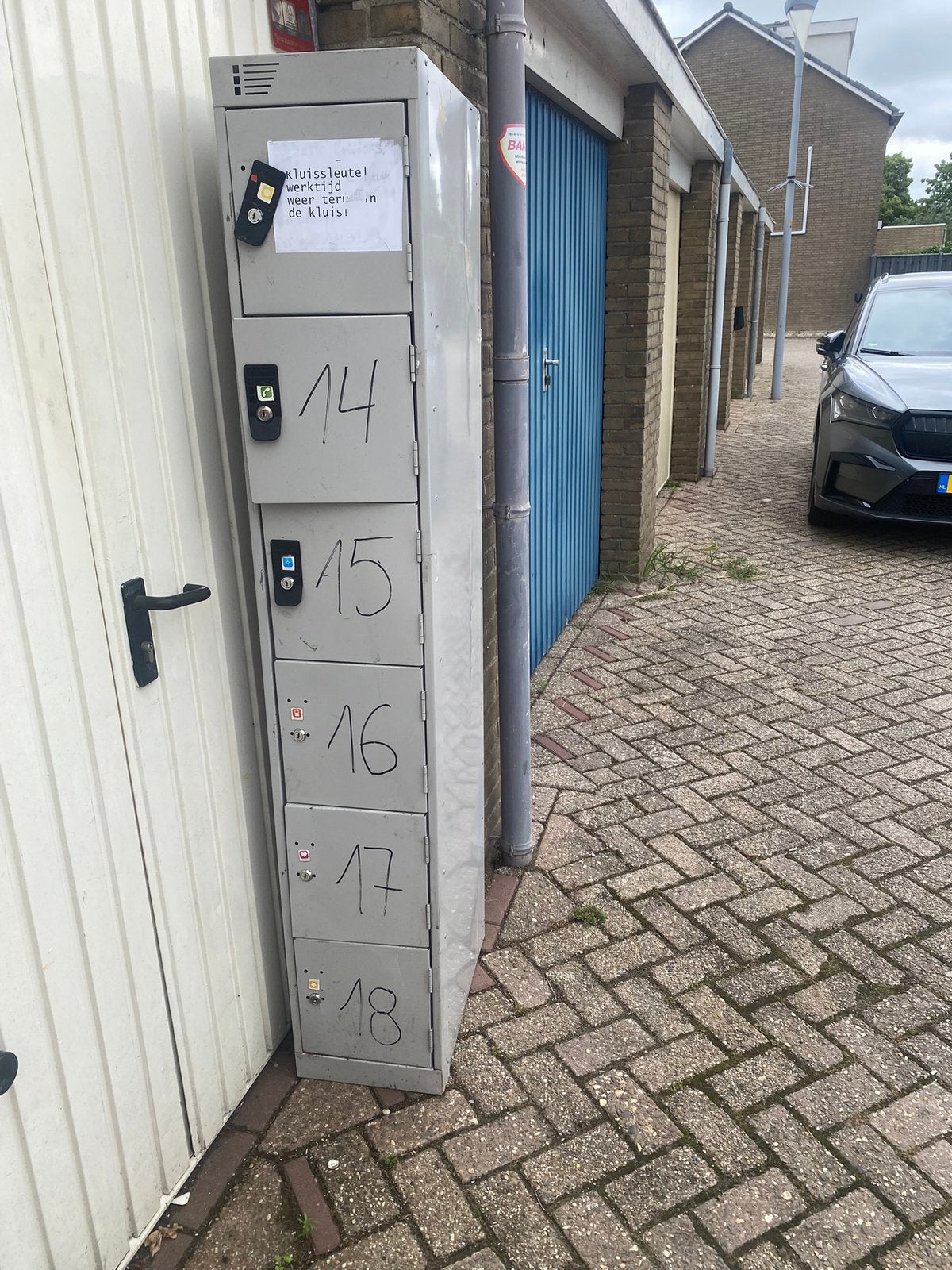 Lockerkast, Ophalen of Verzenden, Gebruikt