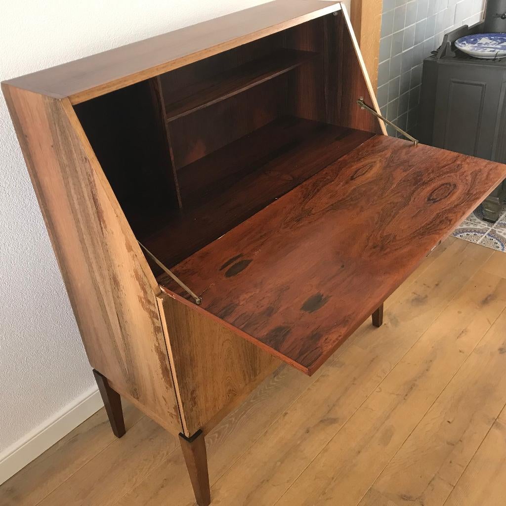 Secretaire bureau dressoir Compagnie Francaise Du Gabon, Gebruikt, Ophalen of Verzenden, Nvt, Nvt