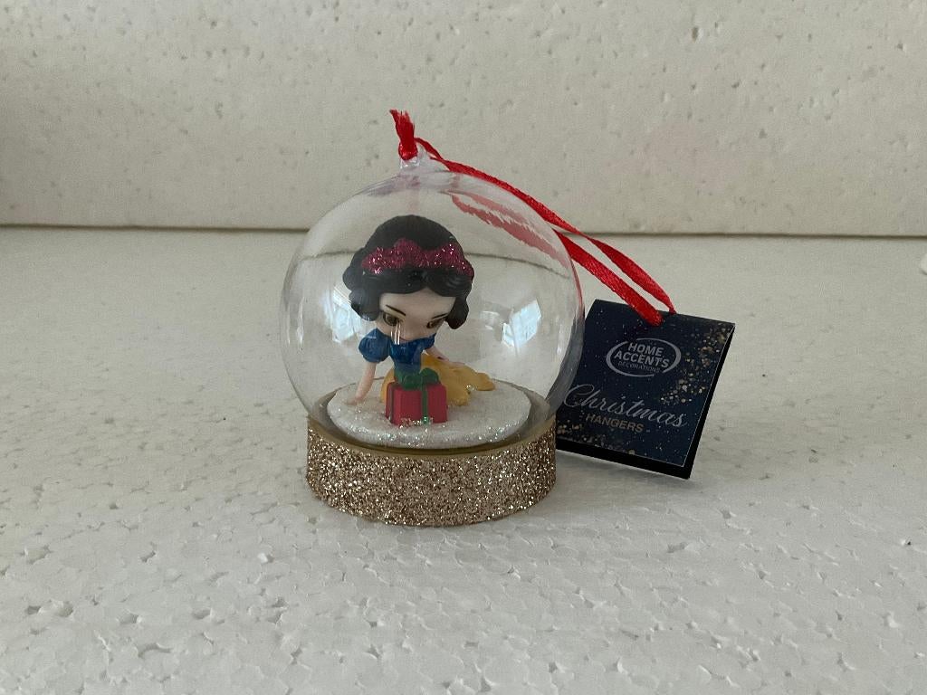 Disney Sneeuwwitje - globe - kerstbal, Verzamelen, Disney, Ophalen of Verzenden, Sneeuwwitje of Doornroosje, Zo goed als nieuw