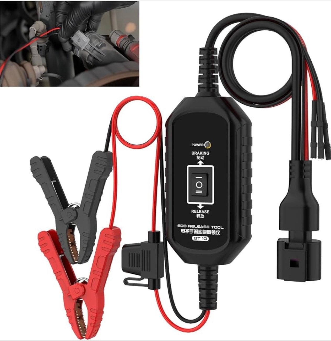 Bt10 EPB parkeerrem vrijschakelen tool, Auto diversen, Autogereedschap, Ophalen of Verzenden