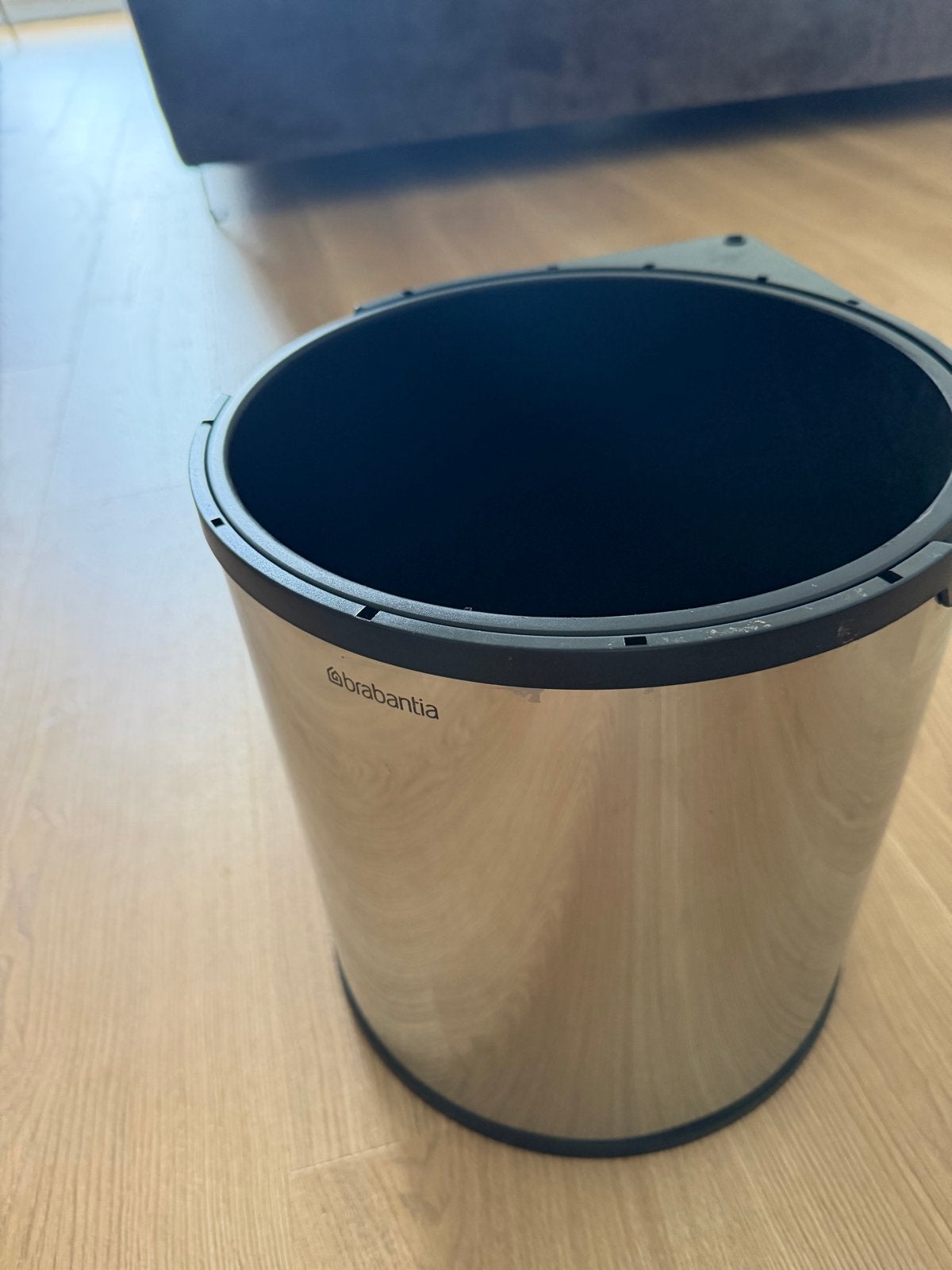 Brabantia prullenbak voor in kast - zo goed als nieuw, Ophalen, Zo goed als nieuw, Metaal