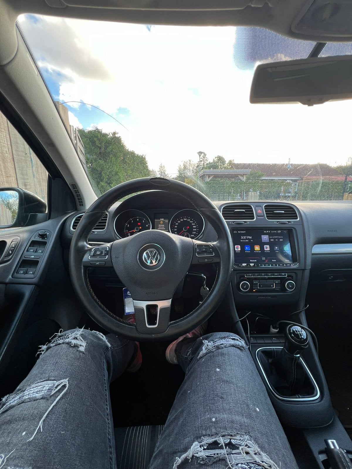 Volkswagen Golf 1.2 TSI 63KW 5D 2012 Zwart, Auto's, Voorwielaandrijving, 4 cilinders, 610 kg, Handgeschakeld