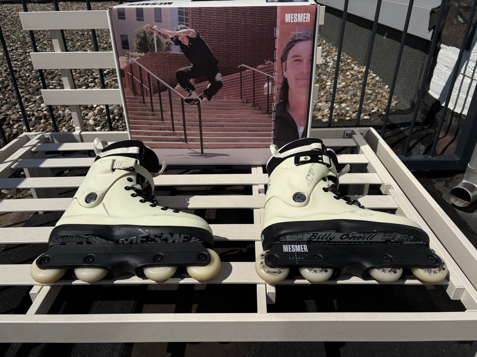 Mesmer Billy O'Neill Aggressive Skates - Maat 42-43, Sport en Fitness, Ophalen, Zo goed als nieuw, Inline skates 4 wielen, Overige merken