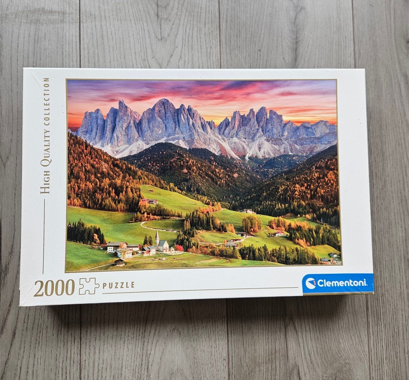 nieuw landschap dolomiten puzzle merk clementoni, Ophalen of Verzenden, Meer dan 1500 stukjes, Nieuw