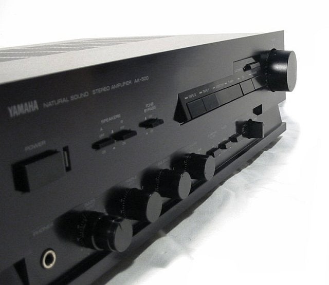 Vintage YAMAHA Top met Phono MM & MC - AX-500, Audio, Tv en Foto, Versterkers en Receivers, Ophalen, Yamaha, Zo goed als nieuw