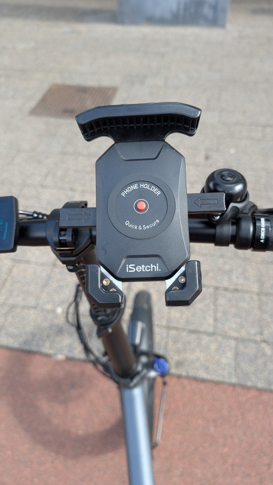 iSetchi Telefoonhouder voor Fiets/Scooter, Ophalen of Verzenden, Zo goed als nieuw, ISetchi