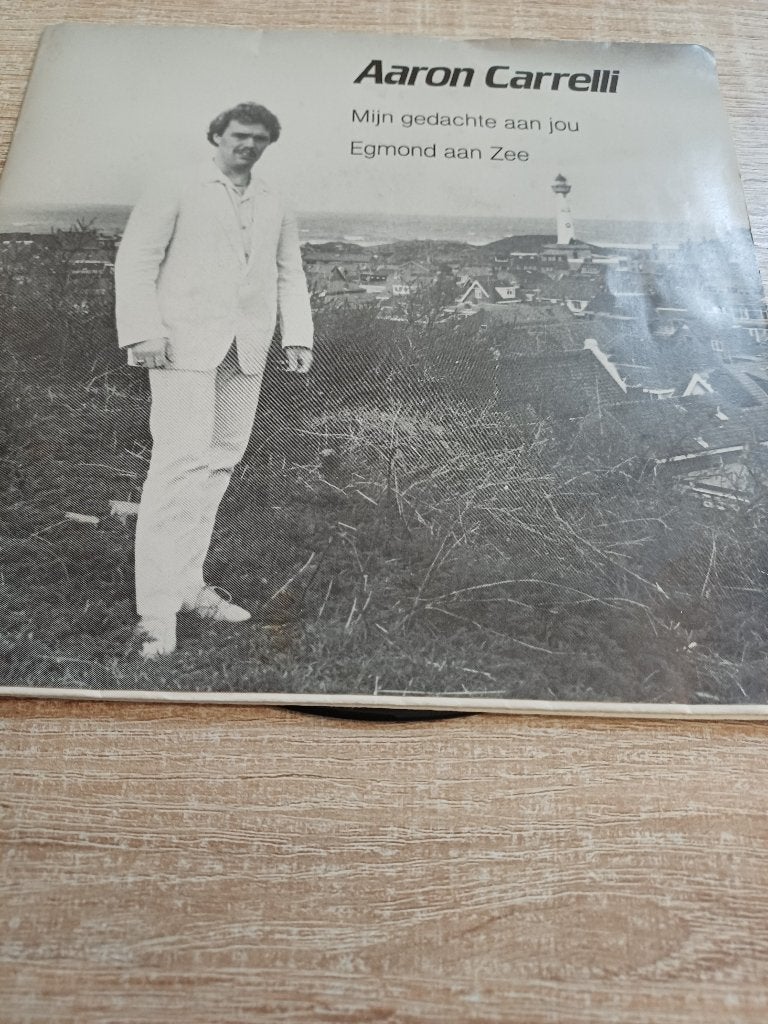 170 Single Aaron Carrelli – Mijn gedachte aan jou – TBA 4411, Gebruikt, 7 inch, Ophalen of Verzenden, Overige typen