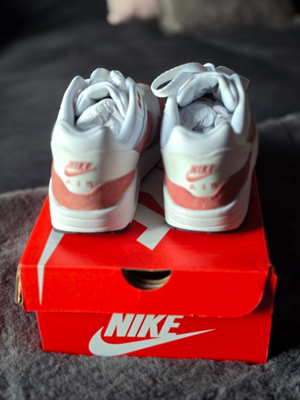 Nike Air Max 1 '87 Canyon Pink maat 38 – NIEUW, Wit, Nieuw, Ophalen of Verzenden, Nike air max