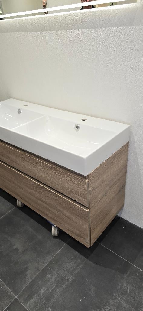 Primabad badkamermeubel 120 cm - showmodel, Huis en Inrichting, Badkamer | Badkamermeubels, Ophalen, 100 tot 150 cm, Nieuw, Minder dan 100 cm