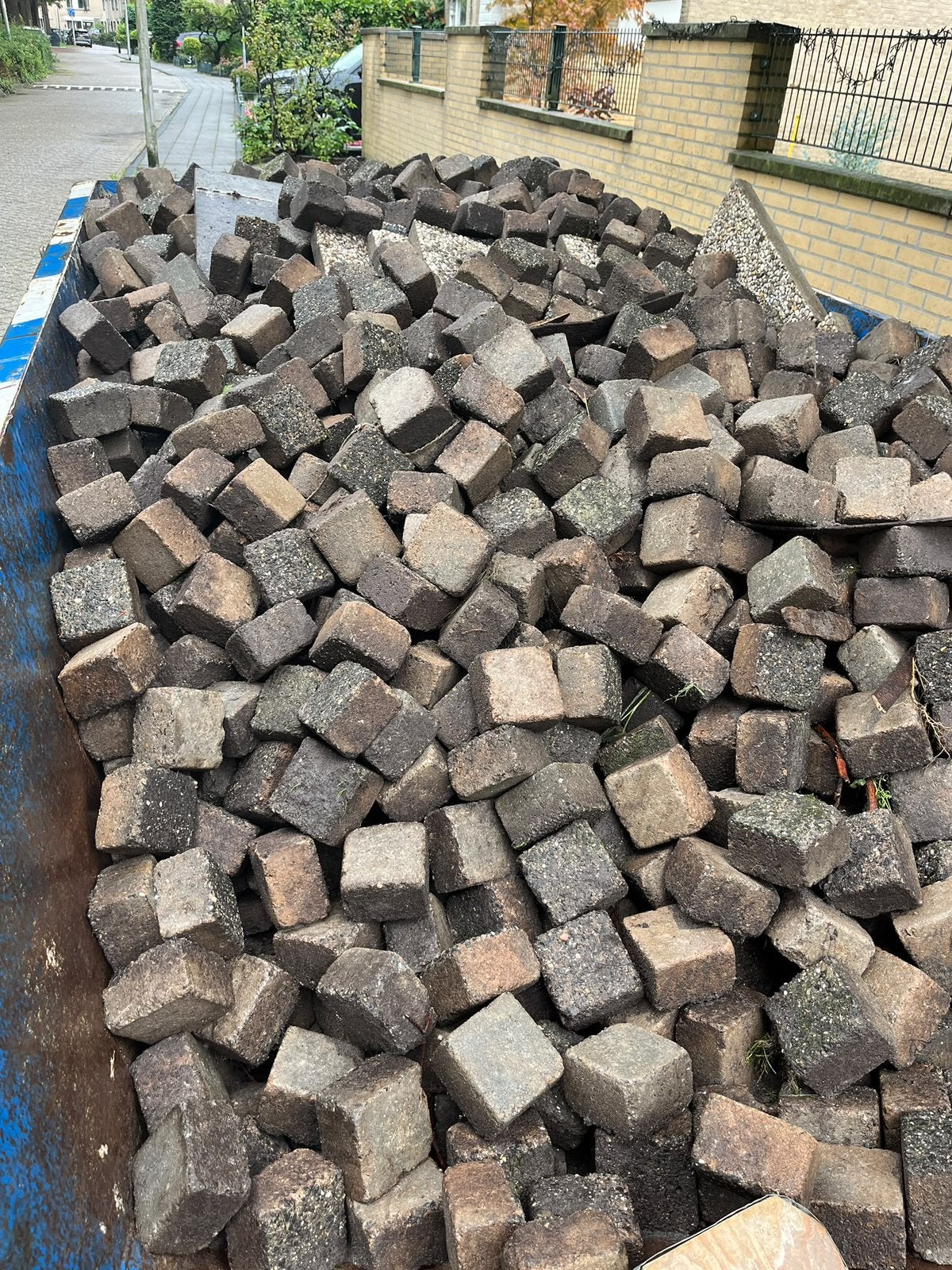 Gratis afhalen stenen voor bestrating, Tuin en Terras, Ophalen, Overige materialen, Gebruikt, Overige typen