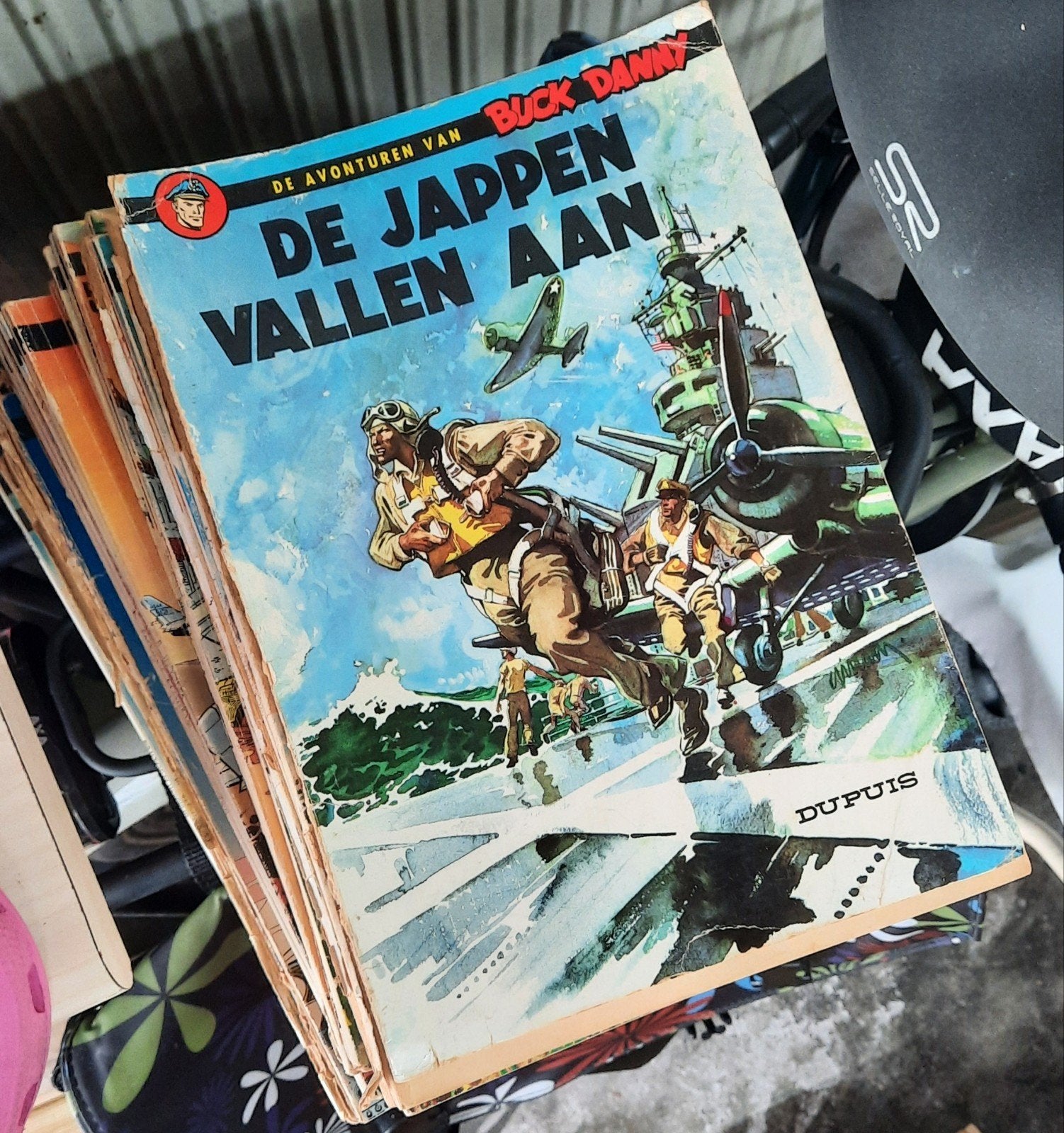 Stripboeken Roodbaard, Buck Danny, Prins Valiant e.a., Boeken, Complete serie of reeks, Ophalen, Gelezen