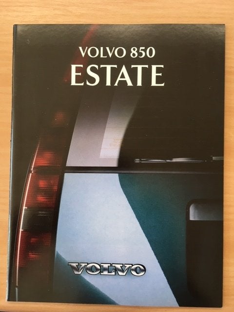 Volvo 850 Estate brochure - Zeldzaam verzamelobject 1993  NL, Volvo, Zo goed als nieuw, Volvo, Ophalen of Verzenden