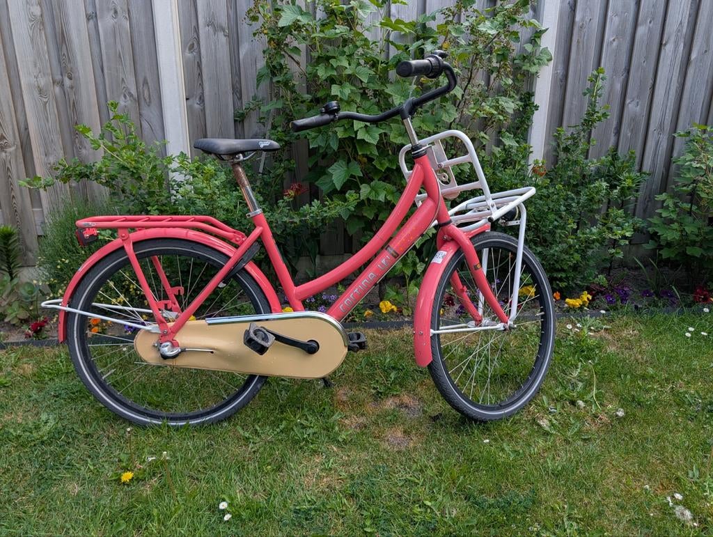 Kortina u4 meisje fiets 24inch, Terugtraprem, Ophalen, Overige merken, Gebruikt