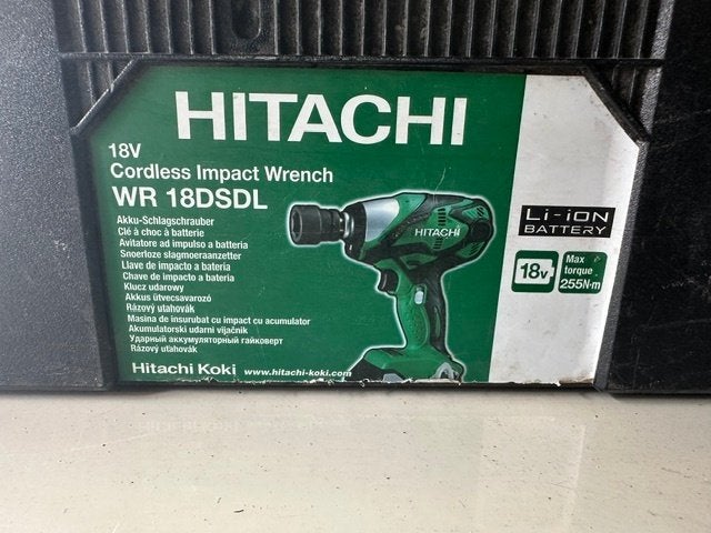 slagmoer Hitachi WR16DSDL, Ophalen, Gebruikt, Sleutel/ratel, Overige merken