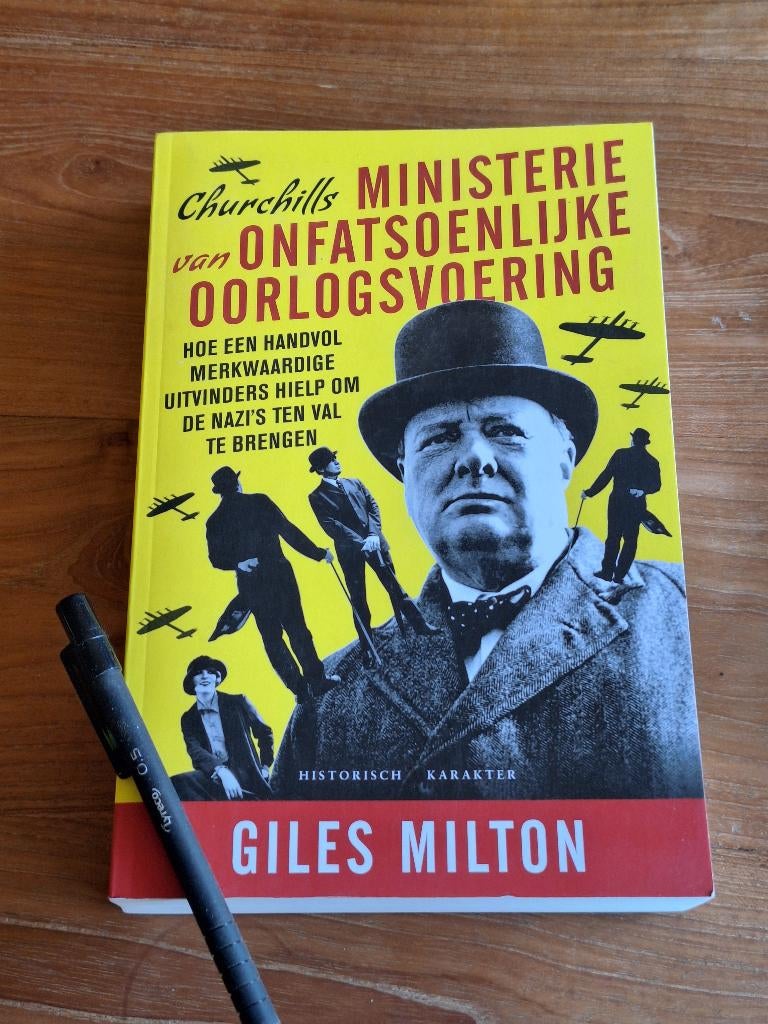 Churchills ministerie van onfatsoenlijke oorlogsvoering, Boeken, Ophalen of Verzenden, Tweede Wereldoorlog, Zo goed als nieuw