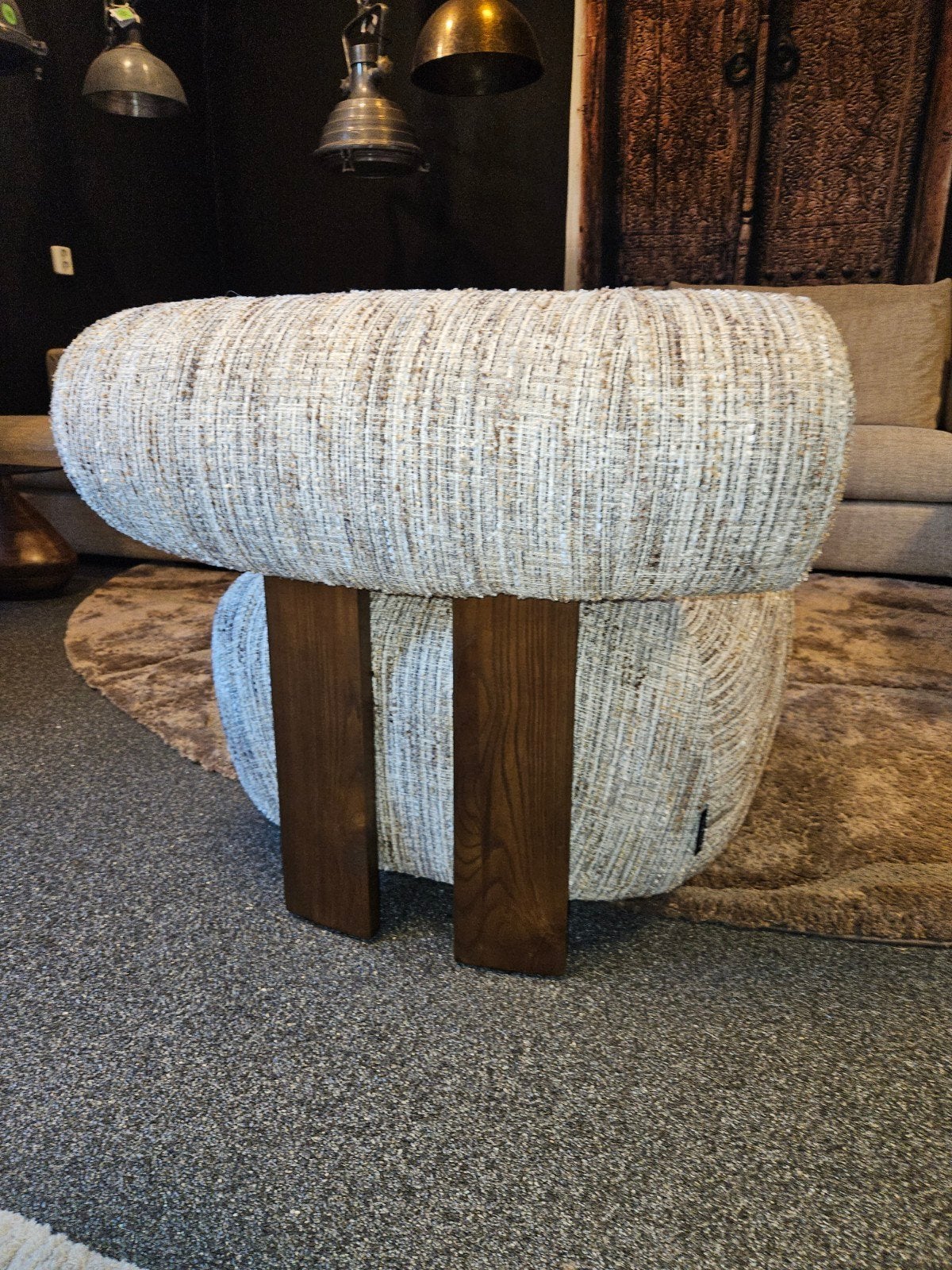 fauteuil Arabella Richmond japandi, Huis en Inrichting, Nieuw, 75 tot 100 cm, Ophalen of Verzenden, Stof