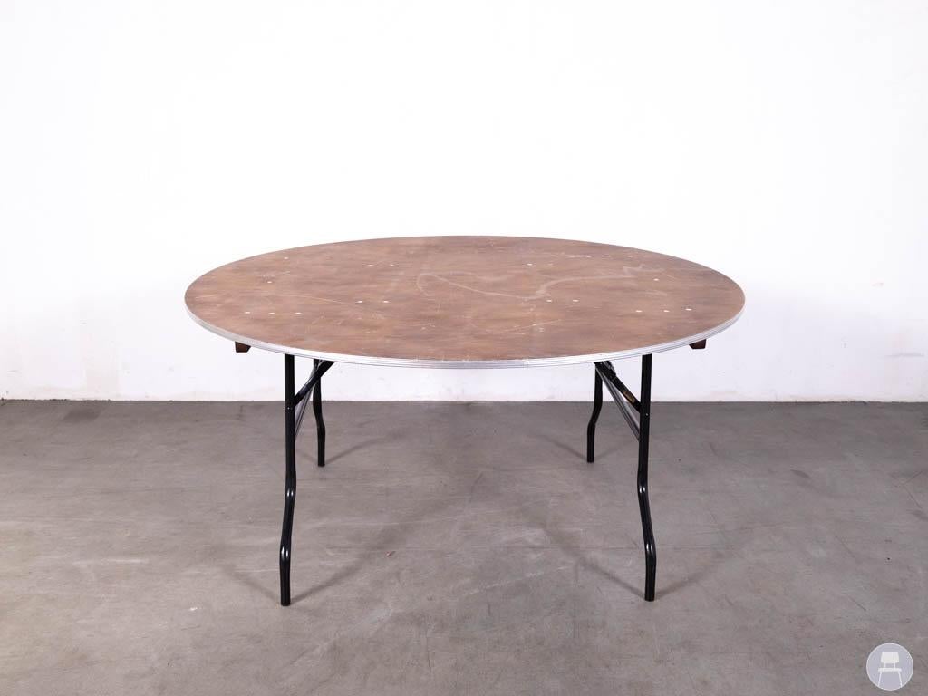Horeca-klaptafel Mina 153cm rond (7 stuks), Huis en Inrichting, Tafels | Eettafels, Gebruikt, 150 tot 200 cm, 150 tot 200 cm, Vijf personen of meer