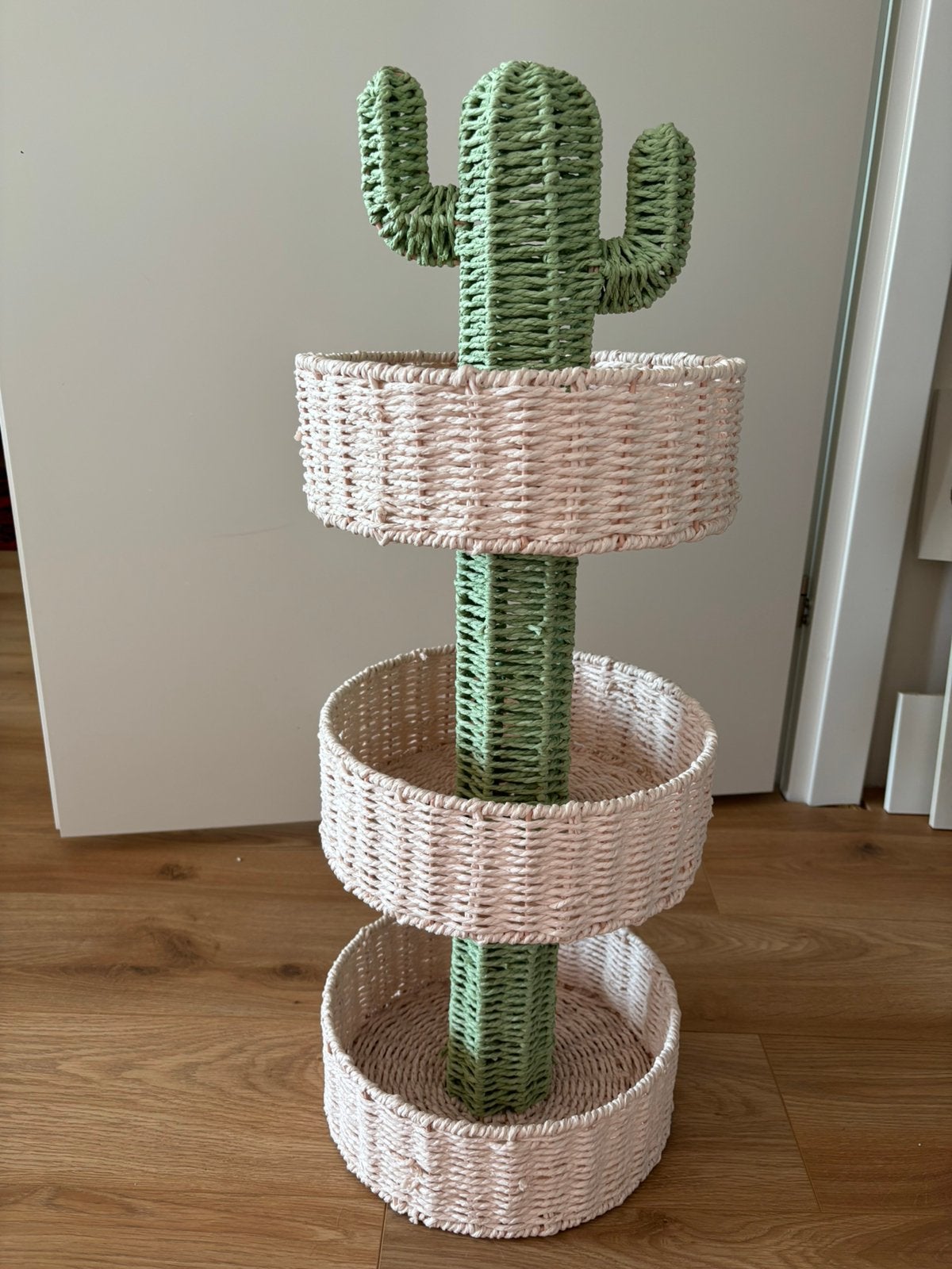 Cactus opbermand, Huis en Inrichting, Kasten | Overige, Ophalen, Zo goed als nieuw