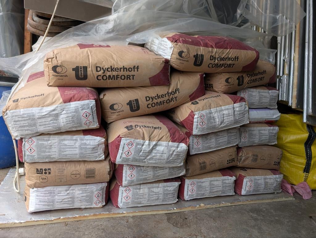 Dyckerhoff comfort Portlandkalkzement CEM II te koop, Ophalen of Verzenden, Nieuw