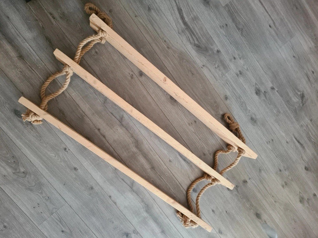 Steigerplanken aan touw ('kattenmeubel'), Huis en Inrichting, Woonaccessoires | Wandplanken en Boekenplanken, Ophalen, Gebruikt