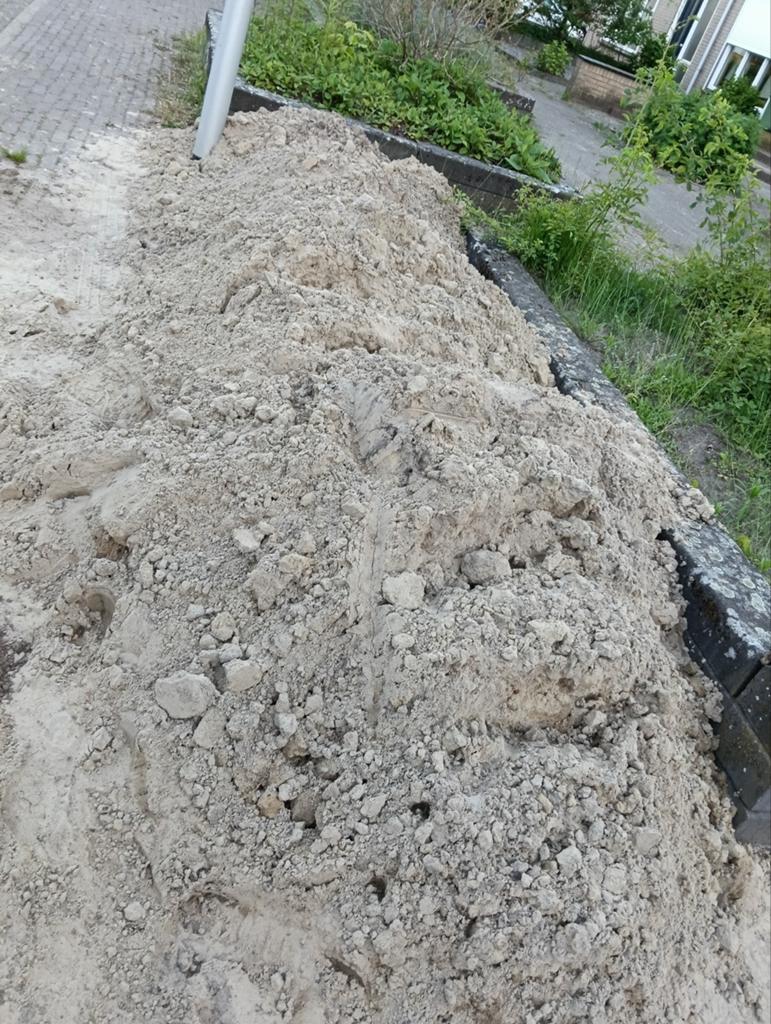 Schoon witzand - circa 2 kuub, Tuin en Terras, Zand, Ophalen, Gebruikt, Overige typen