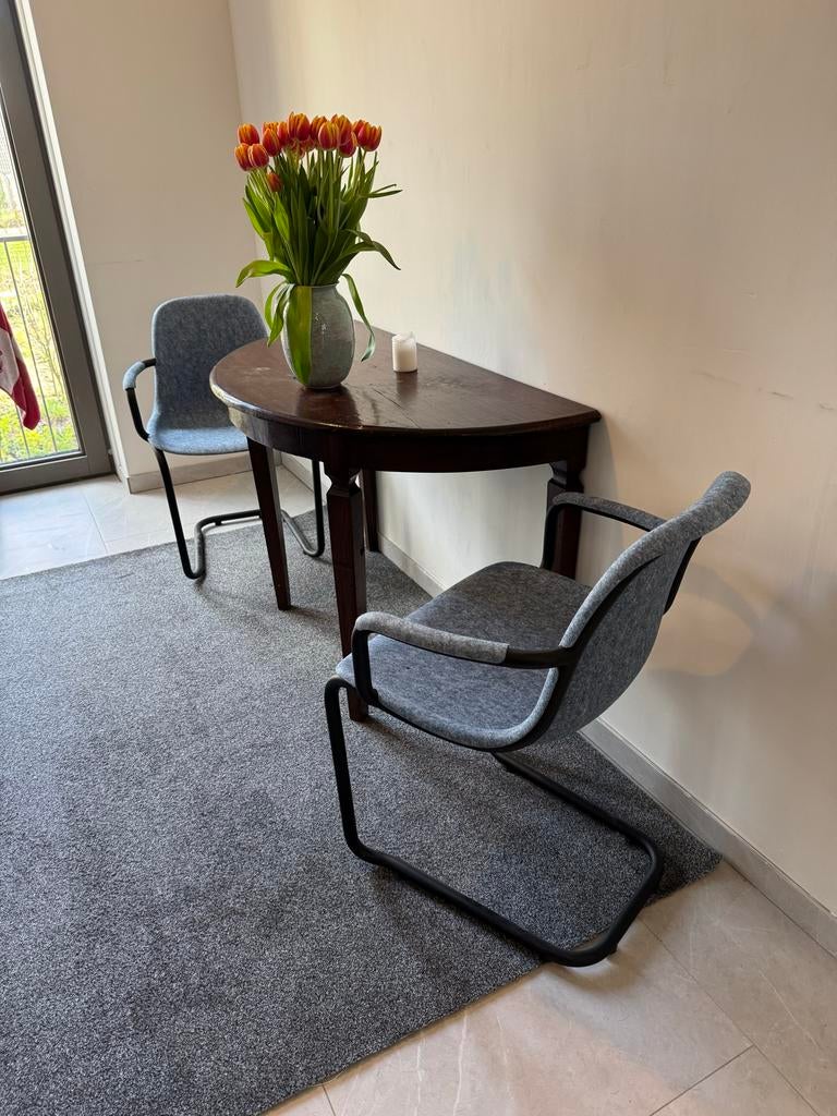4 comfortabele stoelen, Nieuw , zuiver!, Huis en Inrichting, Stoelen, Blauw, Nieuw, Ophalen of Verzenden, Vier