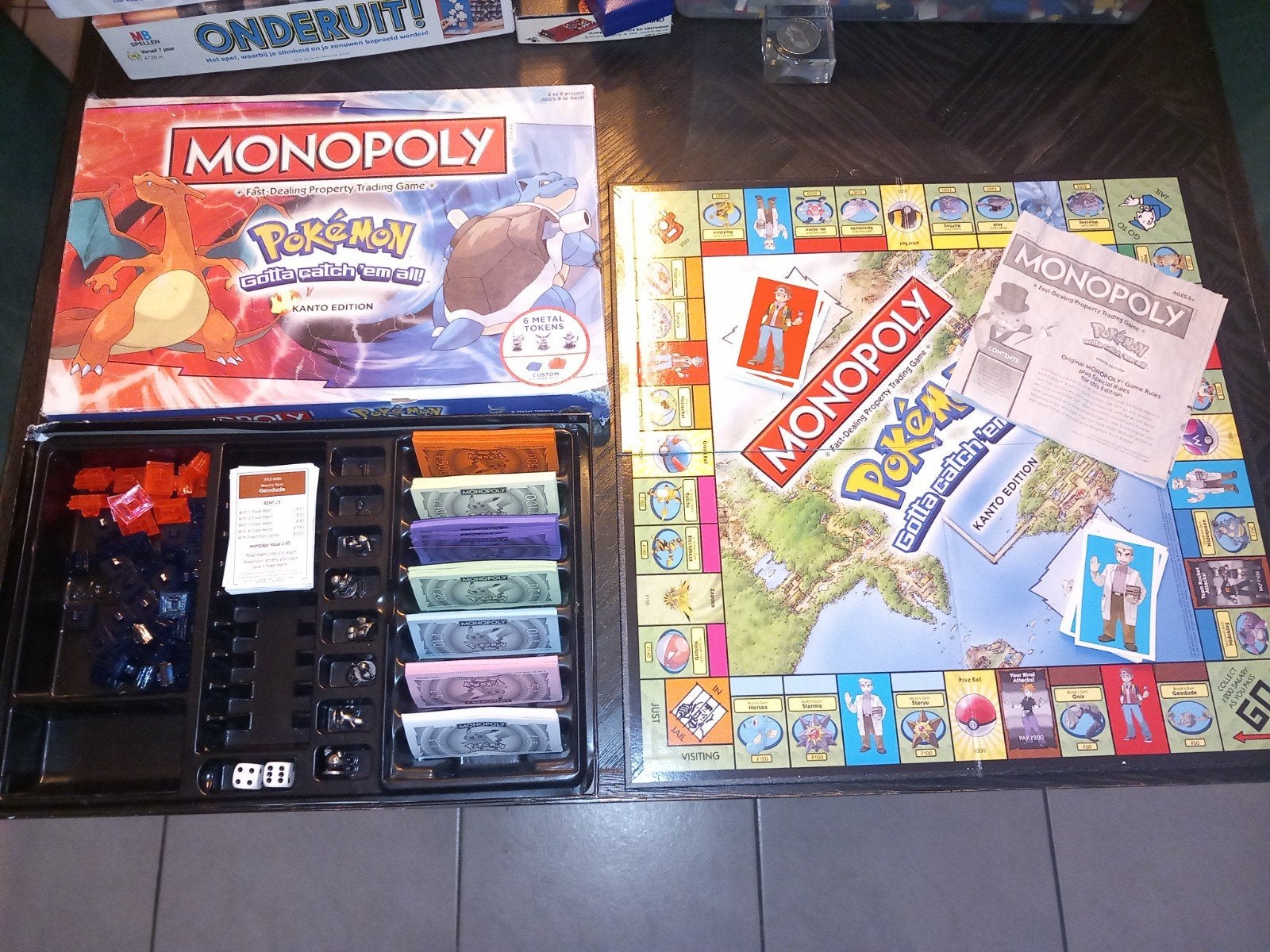 Monopoly Pokémon Kanto Edition, Info@usaopoly.com, 5999 Avenida Encinas, Carlsbad, CA 92008, USA, Vijf spelers of meer, Ophalen of Verzenden