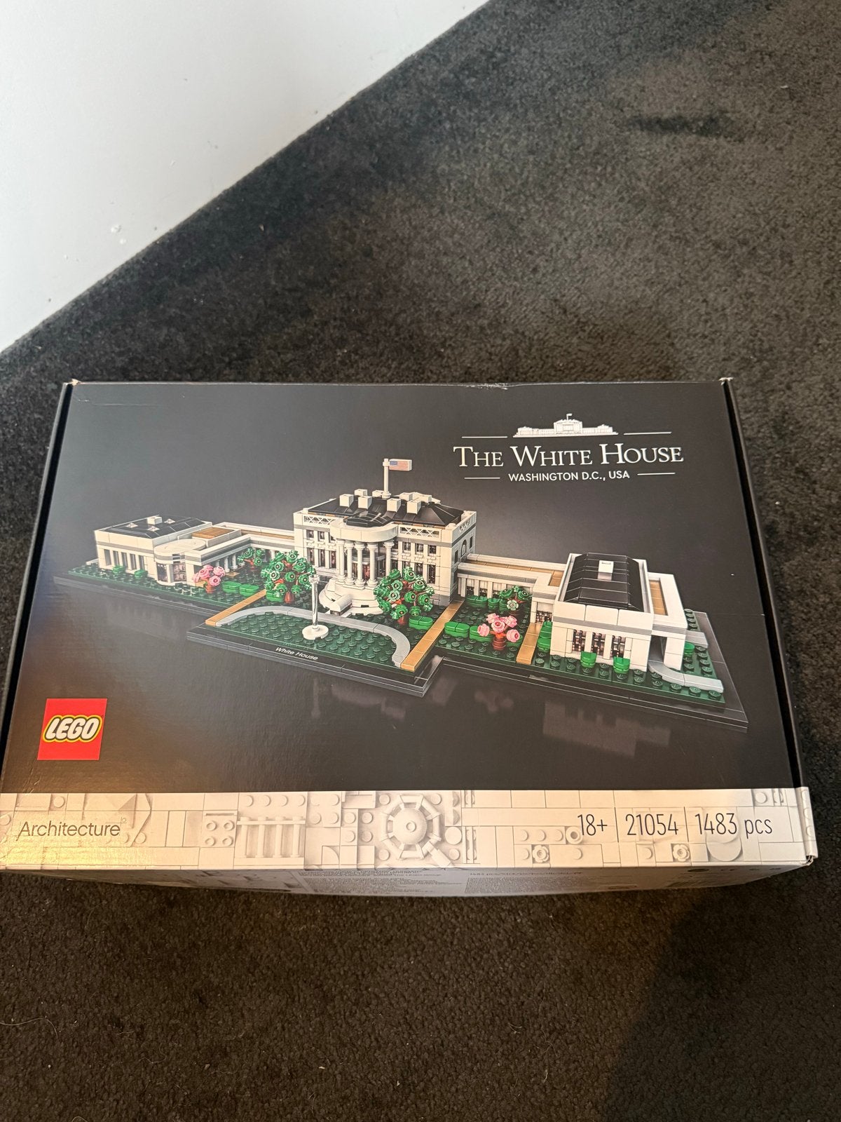 LEGO Architecture 21054 Het Witte Huis, Ophalen of Verzenden, Zo goed als nieuw