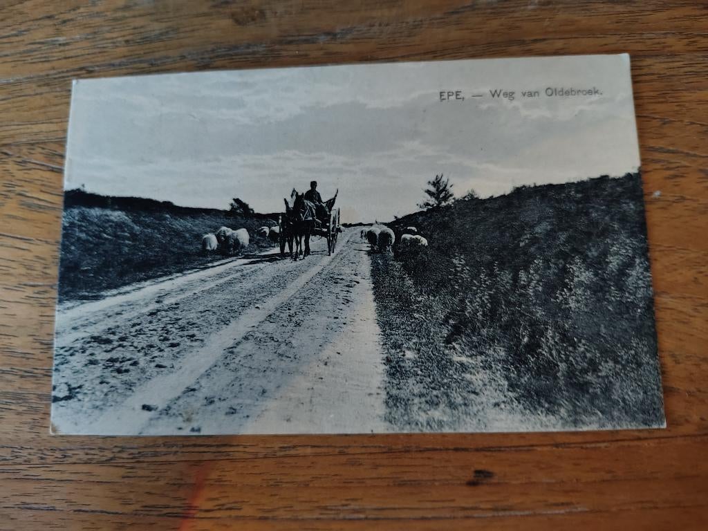 Epe weg van Oldebroek, Verzenden, Voor 1920, Gelderland